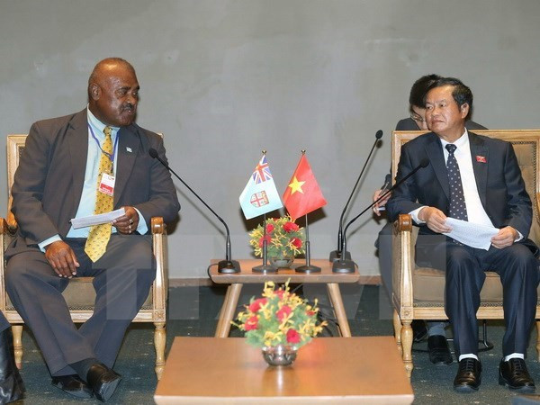 Le Vietnam est prêt à partager des expériences législatives avec la République des Fidji ảnh 1 Le Vietnam est prêt à partager des expériences législatives avec la République des Fidji ảnh 1