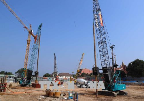 Le Vietnam et le Laos accélèrent la construction du siège de l’AN laotienne ảnh 2 Le Vietnam et le Laos accélèrent la construction du siège de l’AN laotienne ảnh 2