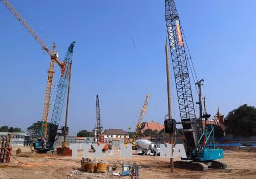 Le Vietnam et le Laos accélèrent la construction du siège de l’AN laotienne ảnh 2