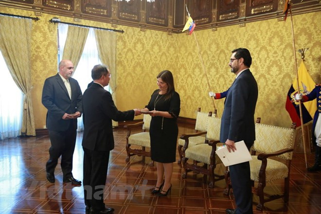 Renforcement de la coopération multiforme Vietnam-Equateur ảnh 1 Renforcement de la coopération multiforme Vietnam-Equateur ảnh 1