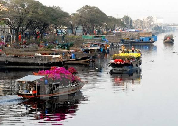 Ho Chi Minh-Ville : ouverture de 131 marchés aux fleurs ảnh 1 Ho Chi Minh-Ville : ouverture de 131 marchés aux fleurs ảnh 1