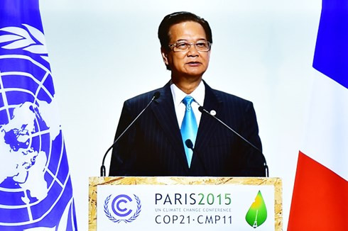 Climat : le Vietnam affirme son fort engagement à Paris ảnh 1 Climat : le Vietnam affirme son fort engagement à Paris ảnh 1