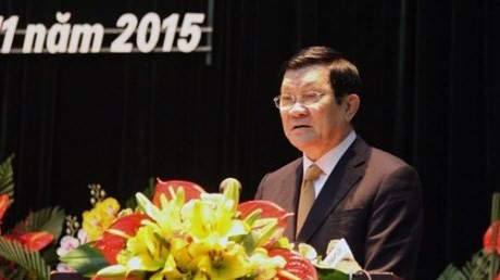 Le chef de l'État au Congrès de l'Association des Sciences historiques du Vietnam ảnh 1 Le chef de l'État au Congrès de l'Association des Sciences historiques du Vietnam ảnh 1