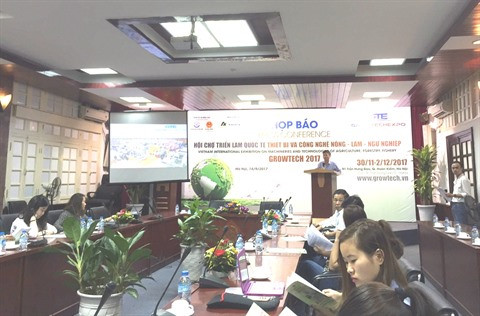 L’exposition internationale GROWTECH, une première au Vietnam ảnh 1 L’exposition internationale GROWTECH, une première au Vietnam ảnh 1