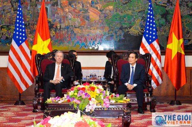 L’ambassadeur américain en visite à Phu Tho ảnh 1 L’ambassadeur américain en visite à Phu Tho ảnh 1