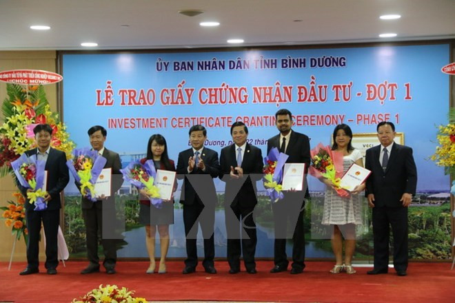 Binh Duong en tête du pays dans l’attrait des capitaux étrangers ảnh 1 Binh Duong en tête du pays dans l’attrait des capitaux étrangers ảnh 1