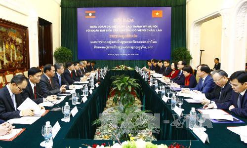 Une efficacité accrue pour la coopération Hanoï-Vientiane ảnh 1 Une efficacité accrue pour la coopération Hanoï-Vientiane ảnh 1