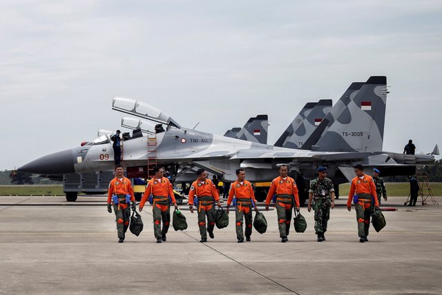 L'Indonésie mène un exercice militaire en Mer Orientale ảnh 1 L'Indonésie mène un exercice militaire en Mer Orientale ảnh 1