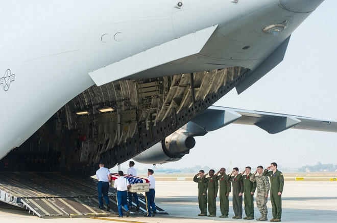 Rapatriement des restes de soldats américains portés disparus au Vietnam ảnh 1 Rapatriement des restes de soldats américains portés disparus au Vietnam ảnh 1