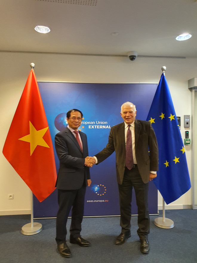 L’UE considère le Vietnam comme l’un de ses partenaires les plus importants dans l’Indo-Pacifique ảnh 1 L’UE considère le Vietnam comme l’un de ses partenaires les plus importants dans l’Indo-Pacifique ảnh 1