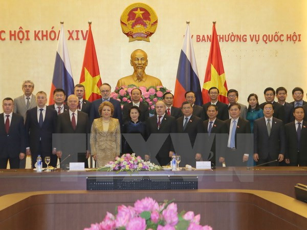 La présidente du Conseil de la Fédération russe termine sa visite officielle au Vietnam ảnh 1 La présidente du Conseil de la Fédération russe termine sa visite officielle au Vietnam ảnh 1