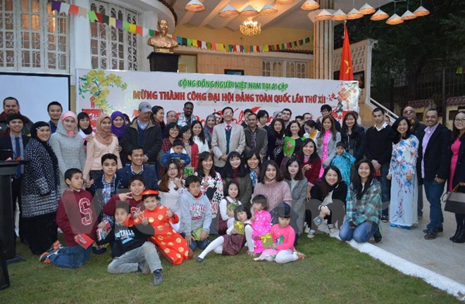 Réception pour saluer le Têt et le succès du 12e Congrès du PCV ảnh 2