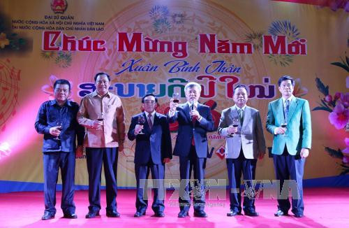 Réception pour saluer le Têt et le succès du 12e Congrès du PCV ảnh 1