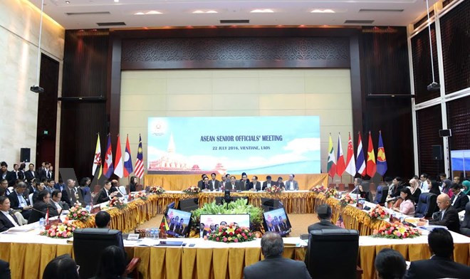 Ouverture d'une conférence de hauts officiels de l’ASEAN au Laos ảnh 1