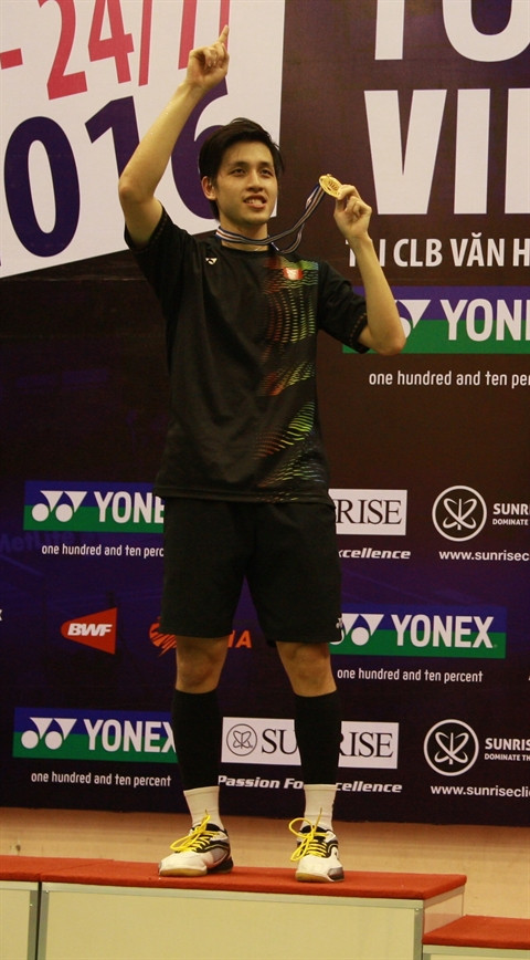 Clôture du tournoi de badminton Yonex Sunrise Vietnam Open ảnh 1 Clôture du tournoi de badminton Yonex Sunrise Vietnam Open ảnh 1
