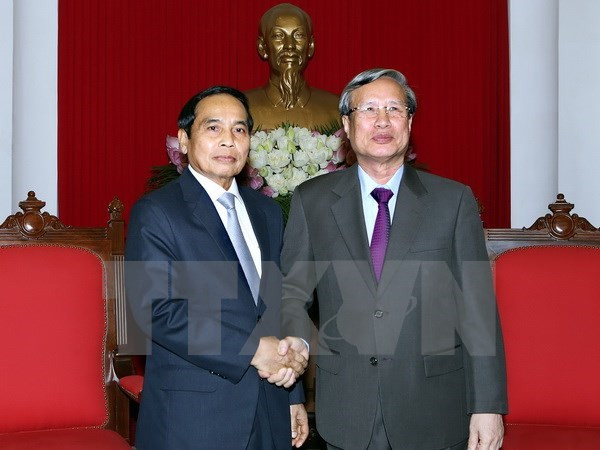 Vietnam et Laos intensifient leur coopération dans l’inspection ảnh 2 Vietnam et Laos intensifient leur coopération dans l’inspection ảnh 2