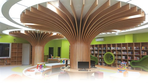 La première bibliothèque polyvalente pour enfants au Vietnam ảnh 1 La première bibliothèque polyvalente pour enfants au Vietnam ảnh 1