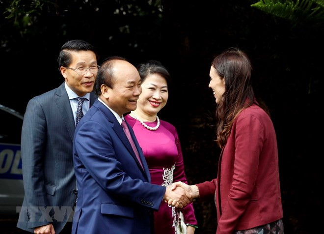 Entretien entre les Premiers ministre vietnamien et néo-zélandais ảnh 1