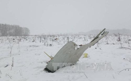Accident d'un avion russe : message de sympathie du Vietnam ảnh 1 Accident d'un avion russe : message de sympathie du Vietnam ảnh 1