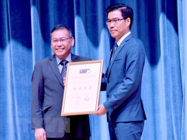 La première université du Vietnam classée quatre étoiles ảnh 1 La première université du Vietnam classée quatre étoiles ảnh 1