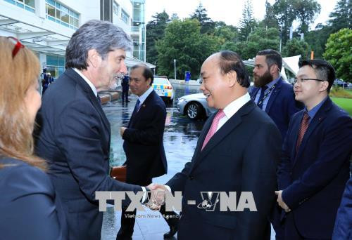 Premières activités du PM Nguyen Xuan Phuc en Nouvelle-Zélande ảnh 1 Premières activités du PM Nguyen Xuan Phuc en Nouvelle-Zélande ảnh 1