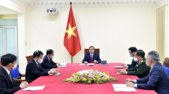 Vietnam-Chine : Conversation téléphonique entre les Premiers ministres ảnh 1 Vietnam-Chine : Conversation téléphonique entre les Premiers ministres ảnh 1