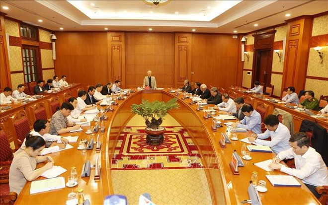 Le leader du PCV Nguyên Phu Trong veut accélérer la lutte anti-corruption ảnh 1 Le leader du PCV Nguyên Phu Trong veut accélérer la lutte anti-corruption ảnh 1