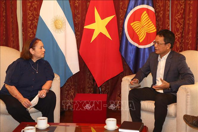 Le Vietnam et l'Argentine promeuvent les relations de coopération ảnh 2 Le Vietnam et l'Argentine promeuvent les relations de coopération ảnh 2