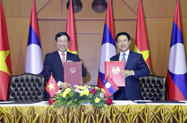 Laos-Vietnam : la 7e consultation politique au niveau ministériel des Affaires étrangères ảnh 1 Laos-Vietnam : la 7e consultation politique au niveau ministériel des Affaires étrangères ảnh 1