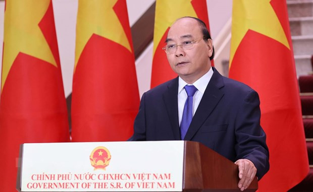 Le PM Nguyên Xuân Phuc à l’ouverture en ligne de la 17e Foire Chine-ASEAN ảnh 1 Le PM Nguyên Xuân Phuc à l’ouverture en ligne de la 17e Foire Chine-ASEAN ảnh 1