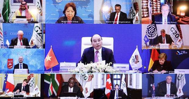 Le PM Nguyên Xuân Phuc appelle aux efforts pour construire un avenir inclusif, durable et résilient ảnh 1 Le PM Nguyên Xuân Phuc appelle aux efforts pour construire un avenir inclusif, durable et résilient ảnh 1