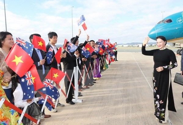 La présidente de l’AN Nguyên Thi Kim Ngân entame sa visite officielle en Australie ảnh 1 La présidente de l’AN Nguyên Thi Kim Ngân entame sa visite officielle en Australie ảnh 1