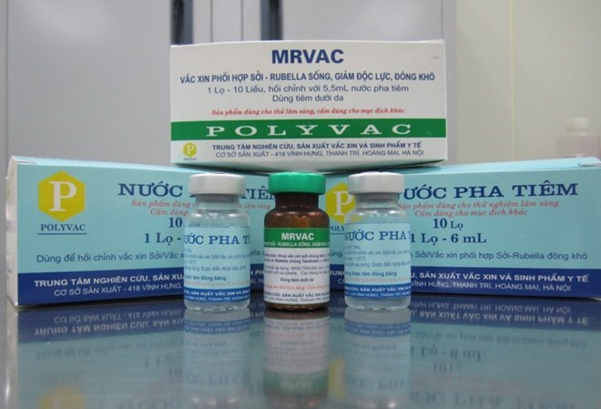 Le Vietnam produit avec succès le vaccin contre la rougeole et la rubéole ảnh 1 Le Vietnam produit avec succès le vaccin contre la rougeole et la rubéole ảnh 1