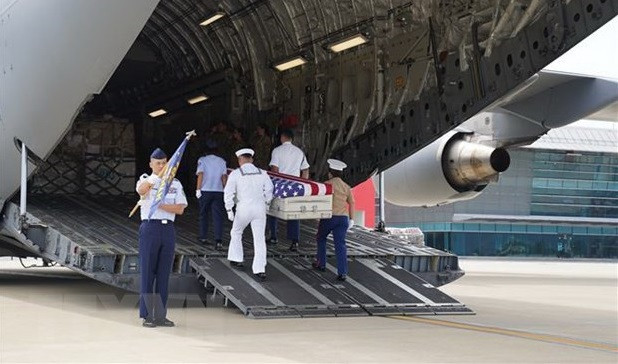 Rapatriement des restes d'un soldat américain porté disparu pendant la guerre au Vietnam ảnh 1 Rapatriement des restes d'un soldat américain porté disparu pendant la guerre au Vietnam ảnh 1