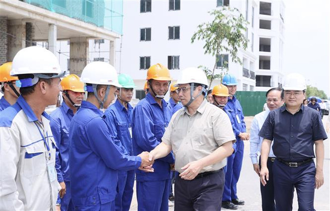 Le Premier ministre Pham Minh Chinh en tournée de travail à Bac Ninh ảnh 4 Le Premier ministre Pham Minh Chinh en tournée de travail à Bac Ninh ảnh 4