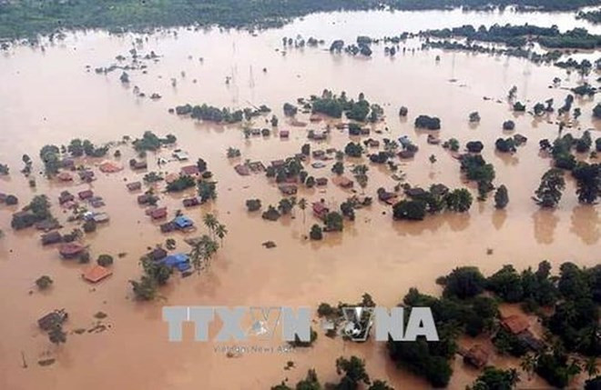 Barrage effondré au Laos: 31 corps retrouvés, 100 disparus ảnh 1 Barrage effondré au Laos: 31 corps retrouvés, 100 disparus ảnh 1