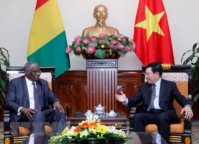 Le Vietnam et la Guinée cherchent à développer leur coopération ảnh 1 Le Vietnam et la Guinée cherchent à développer leur coopération ảnh 1