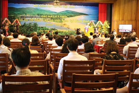 ICISE, fruit de dix ans de "Rencontres du Vietnam" à Binh Dinh ảnh 1 ICISE, fruit de dix ans de "Rencontres du Vietnam" à Binh Dinh ảnh 1