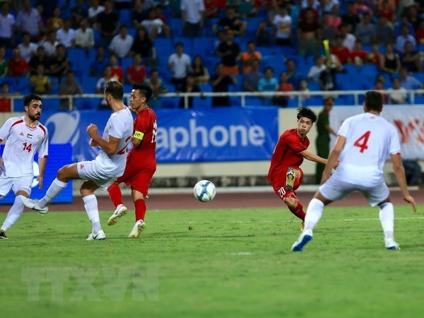 Le Vietnam bat la Palestine 2-1 au Championnat international U23 ảnh 1 Le Vietnam bat la Palestine 2-1 au Championnat international U23 ảnh 1