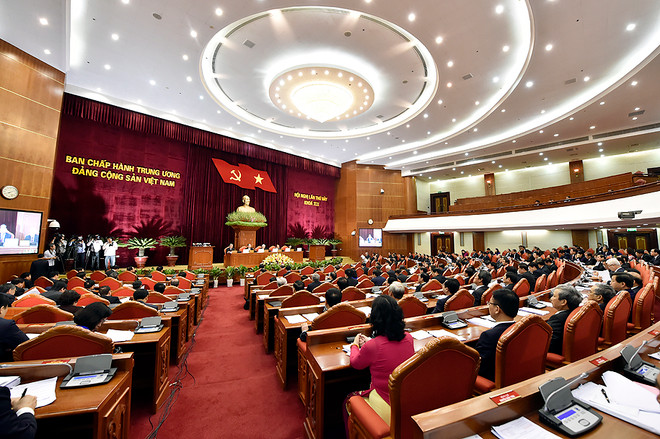 Ouverture du 7e plénum du Comité central du Parti communiste du Vietnam ảnh 1 Ouverture du 7e plénum du Comité central du Parti communiste du Vietnam ảnh 1