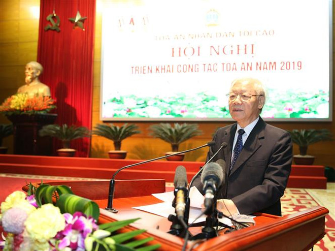 Le leader du Parti demande de renforcer la réforme judiciaire ảnh 1 Le leader du Parti demande de renforcer la réforme judiciaire ảnh 1