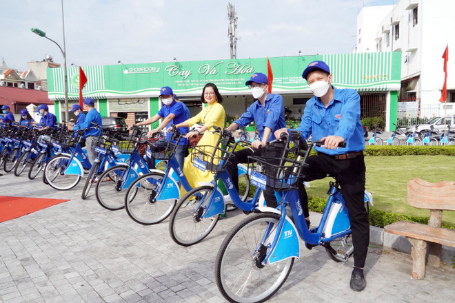 Hai Duong lance un service de location de vélos publics dans le centre-ville ảnh 1 Hai Duong lance un service de location de vélos publics dans le centre-ville ảnh 1
