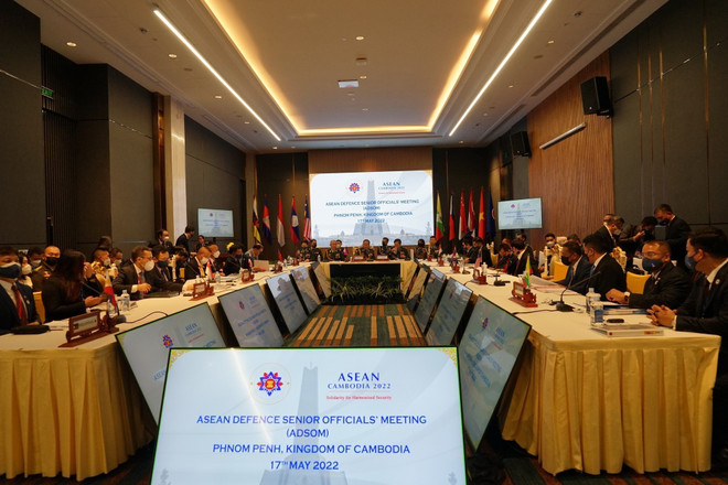 Ouverture de la réunion des hauts officiels de la défense de l'ASEAN 2022 ảnh 1