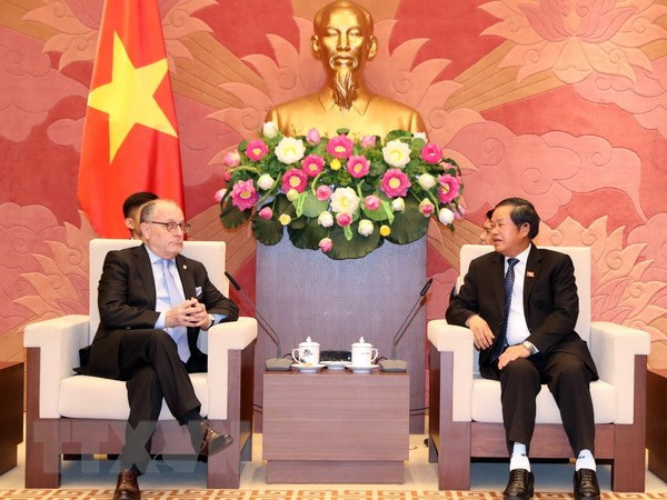 Le vice-président de l'AN Do Ba Ty reçoit le ministre argentin des AE et du Culte ảnh 1 Le vice-président de l'AN Do Ba Ty reçoit le ministre argentin des AE et du Culte ảnh 1