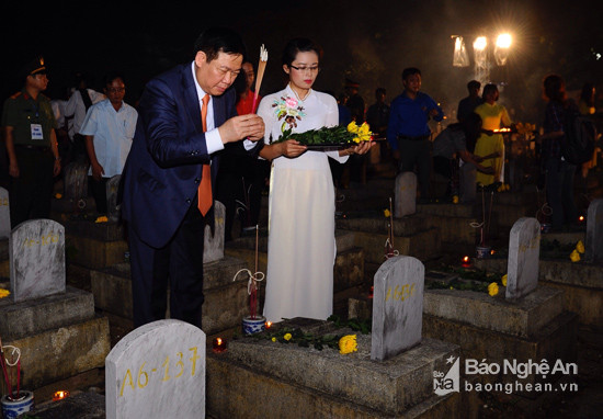 Un programme de reconnaissance des morts pour la Patrie à Nghe An ảnh 1 Un programme de reconnaissance des morts pour la Patrie à Nghe An ảnh 1