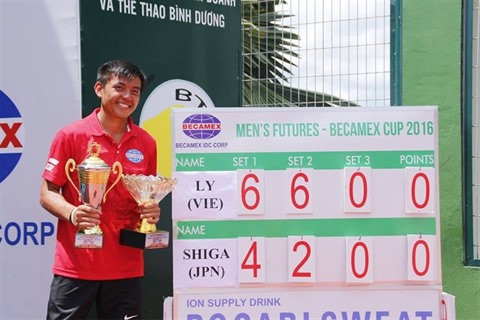 Ly Hoàng Nam dans le Top 700 du classement de l’ATP ảnh 1 Ly Hoàng Nam dans le Top 700 du classement de l’ATP ảnh 1