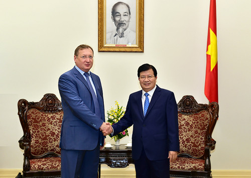 Gaz et pétrole : favoriser au maximum la coopération vietnamo-russe ảnh 1 Gaz et pétrole : favoriser au maximum la coopération vietnamo-russe ảnh 1