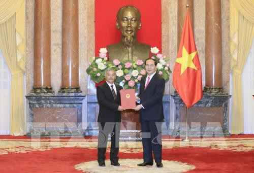 Le président Trân Dai Quang nomme 22 nouveaux ambassadeurs ảnh 1 Le président Trân Dai Quang nomme 22 nouveaux ambassadeurs ảnh 1