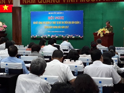 Hô Chi Minh-Ville : plus de 7.000 infractions à l’occupation des trottoirs sanctionnées ảnh 1 Hô Chi Minh-Ville : plus de 7.000 infractions à l’occupation des trottoirs sanctionnées ảnh 1