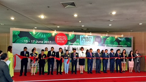 Ouverture du Salon international Mekong Beauty Show 2017 à HCM-Ville ảnh 1 Ouverture du Salon international Mekong Beauty Show 2017 à HCM-Ville ảnh 1